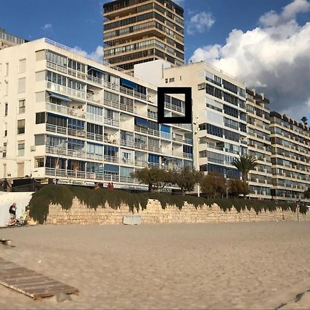 Los Fernandos, 1St Line Beachfront Poniente, 2 Bedroom Apartment Ocean Terrace Benidorm Exterior foto